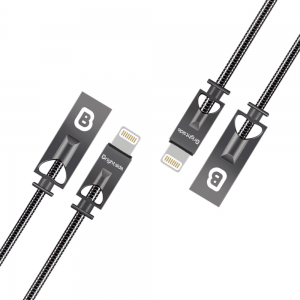 Cable de Carga USB 1.2M Cuerpo Metálico 2.4A Carga Rápida / BSC-MH100L